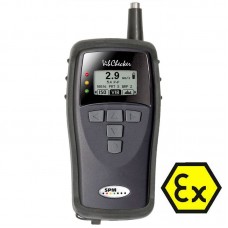 SPM VC100EX Intrinsically Safe Vibchecker HandHeld Vibration Monitor / Bearing Checker with Red/Yellow/Blue Severity Indicators