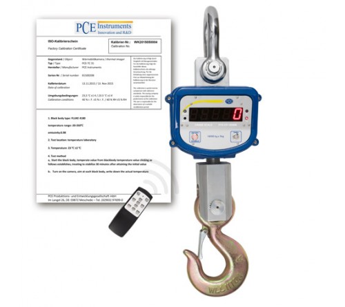 PCE CS 10000N-ICA [PCE-CS 10000N-ICA] Dynamometer incl. ISO Calibration Certificate