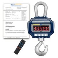 PCE CS 5000N-ICA [PCE-CS 5000N-ICA] Dynamometer incl. ISO Calibration Certificate