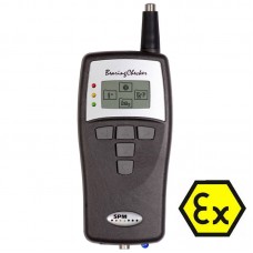 SPM BC100EX Intrinsically Safe Bearing Checker and Vibration Tester with IR Thermometer and Stethoscope