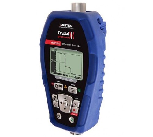 Crystal nVision [NV-4AA-30PSI-BNKPLT] Pressure data logger for up to 15K psi that can log and display 500,000 points