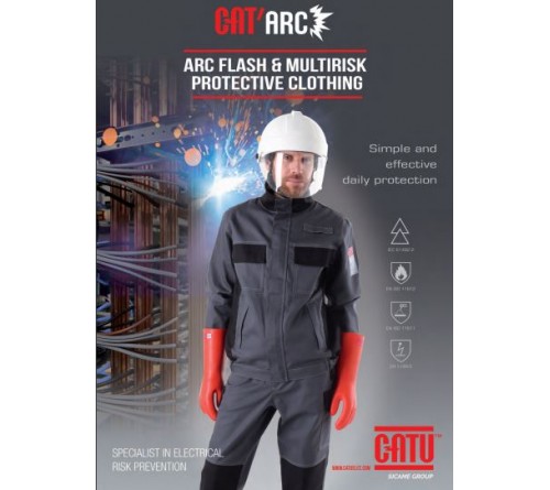 CATU KIT-ARC-A-02-C* ARC FLASH & MULTIRISK PROTECTIVE CLOTHING 12 CAL/mm2 