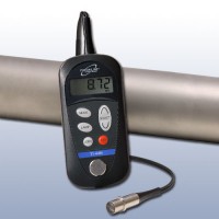 Checkline TI-44NA Ultrasonic Wall Thickness Gauge kit with integrated 5mhz, 10mm probe