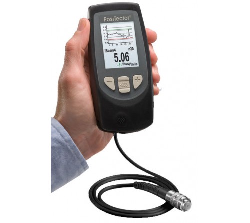 Defelsko 6000-NAS1 PosiTector® 6000 Non-Ferrous Coating Thickness Gauge for Anodizing with Standard Body, 25 mils, 625um - NAS1-E