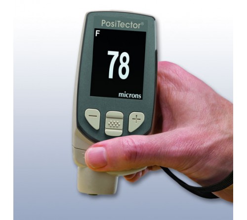 Defelsko 6000-F1 [6000F1-E] Coating Thickness Gauge with Standard Display, Measures Coatings on Ferrous Metals up to 60 mils / 1500 Microns - NSN 6635-01-246-8868