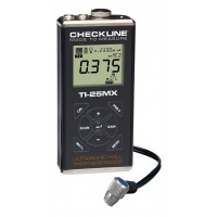 Checkline TI-25MX Ultrasonic Wall Thickness Gauge Complete Kit with T-102-3300 Probe