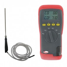 Dwyer 1205A-5 Carbon Monoxide Analyzer with SS Flue Probe, 0 to 2000 ppm