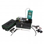 Kane 9206 Quintox Flue Gas Analyser & Emissions Monitor w/ 285mm professional probe with removable shaft