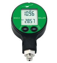 KELLER ECO2 [ECO2-300-Ei-1/4NPT] DIGITAL PRESSURE GAUGES RANGE -1 TO 300 BAR