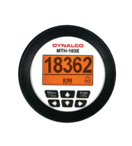 DYNALCO MTH103E TACHOMETER HOUR METER WITH ALARM
